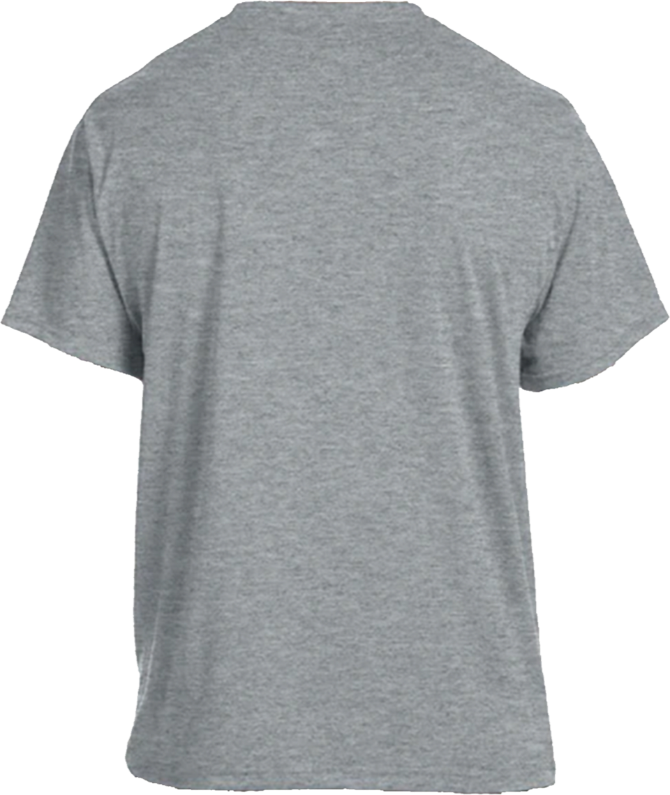 Uni-sex Gray Tee with Blue Reconstruction Coffee Roasters Logo